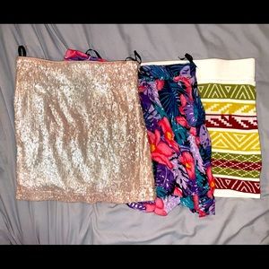 Bundle of 3 Mini Skirts